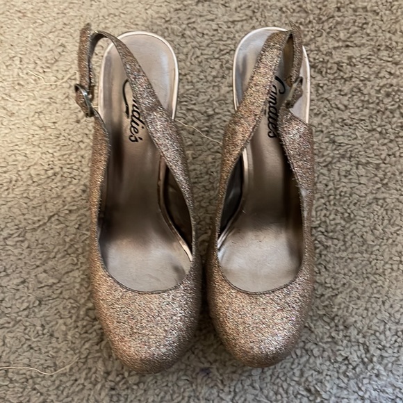 Candies glitter 4 inch heels size 8 - Picture 5 of 9